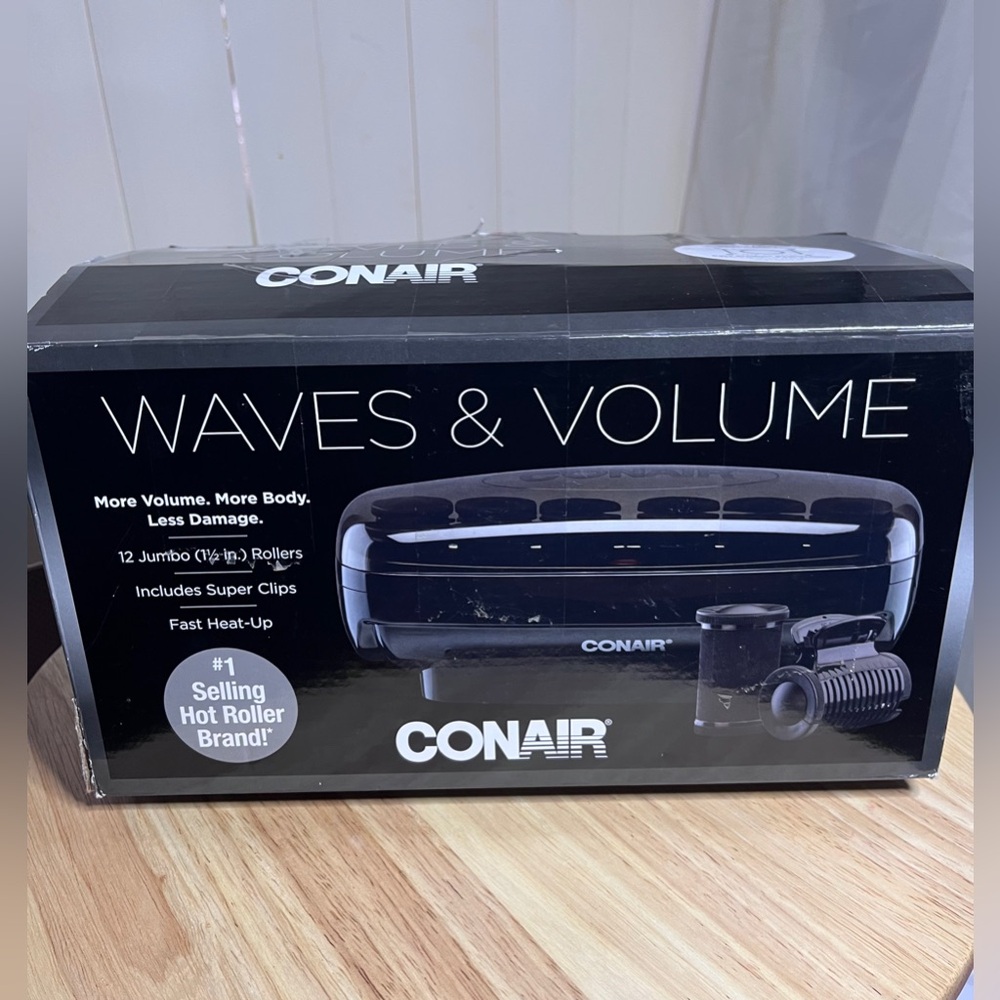 Conair Black Hot Roller Set